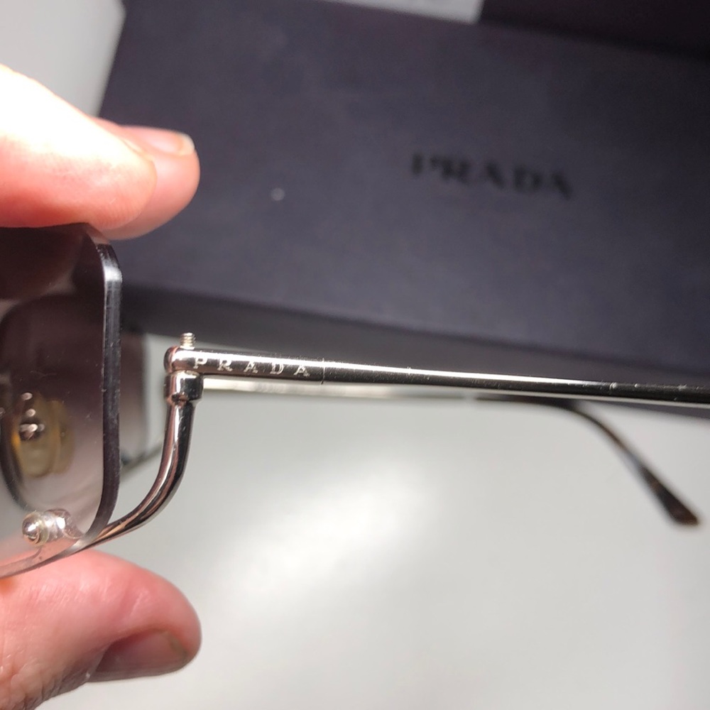 Prada Sunglasses w/ case/box/cards - Picture 7 of 8